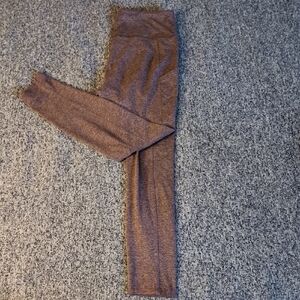 Zobha Purple Cropped Leggings